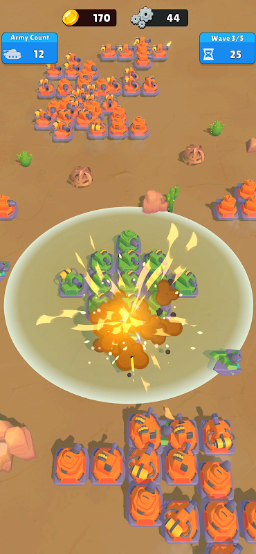 Schermata Tank Wars 4