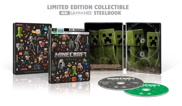 Minecraft Movie Steelbook