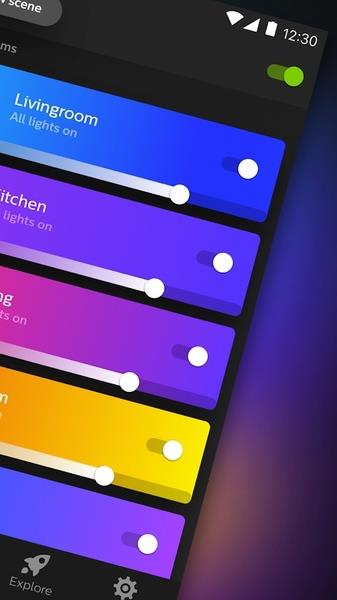 Philips Hue ဖန်သားပြင်ဓာတ်ပုံ 2