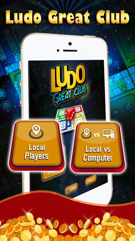 Ludo Great Club: King of Club games Schermafbeelding 1
