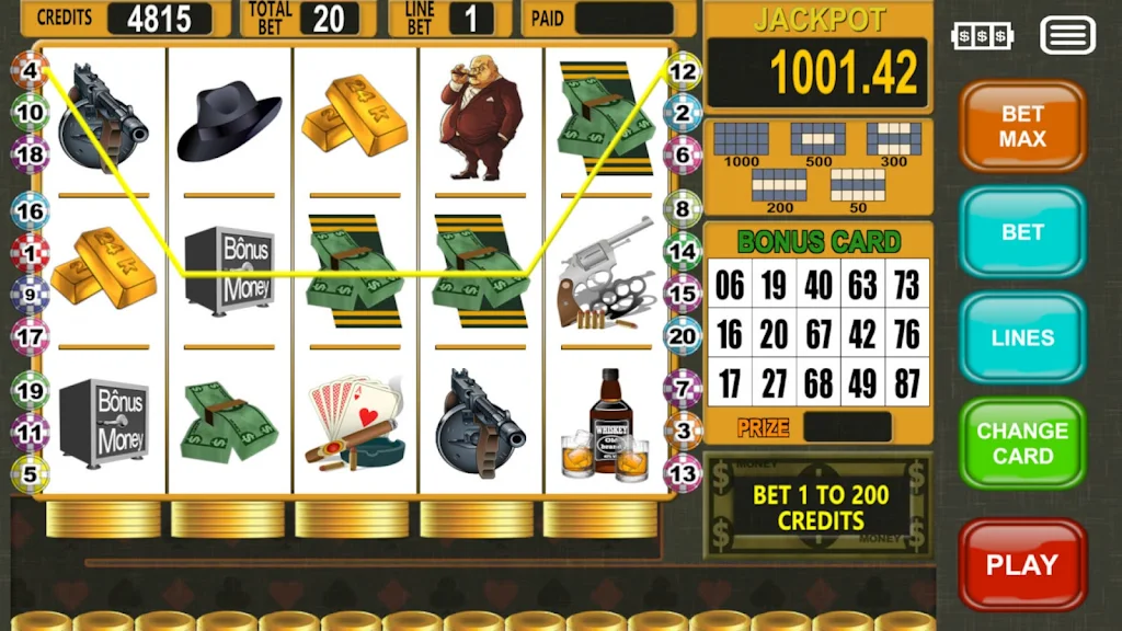 Money Mafia Slot Machine スクリーンショット 1