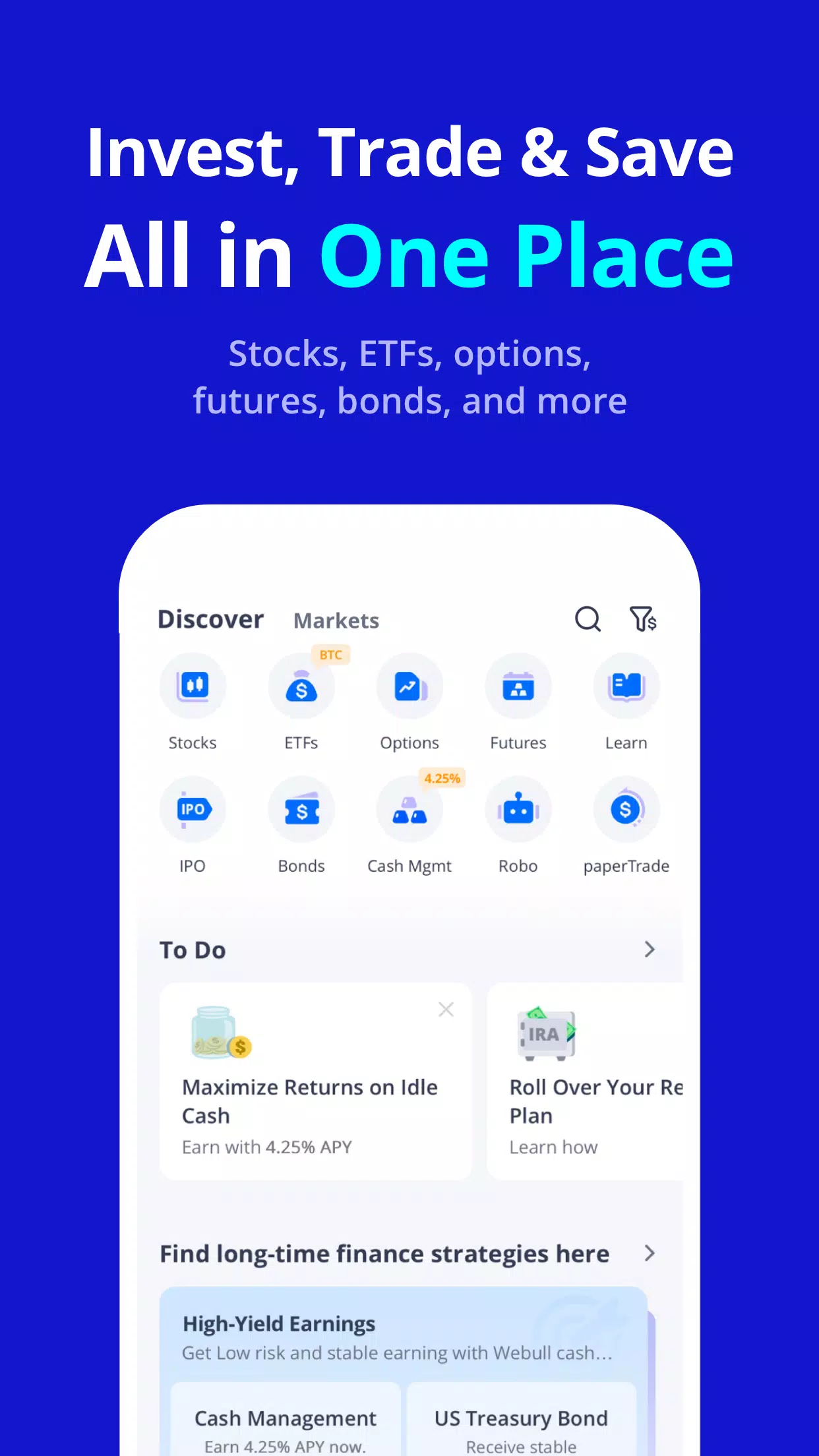 Webull - Stock Quotes & News应用截图第2张