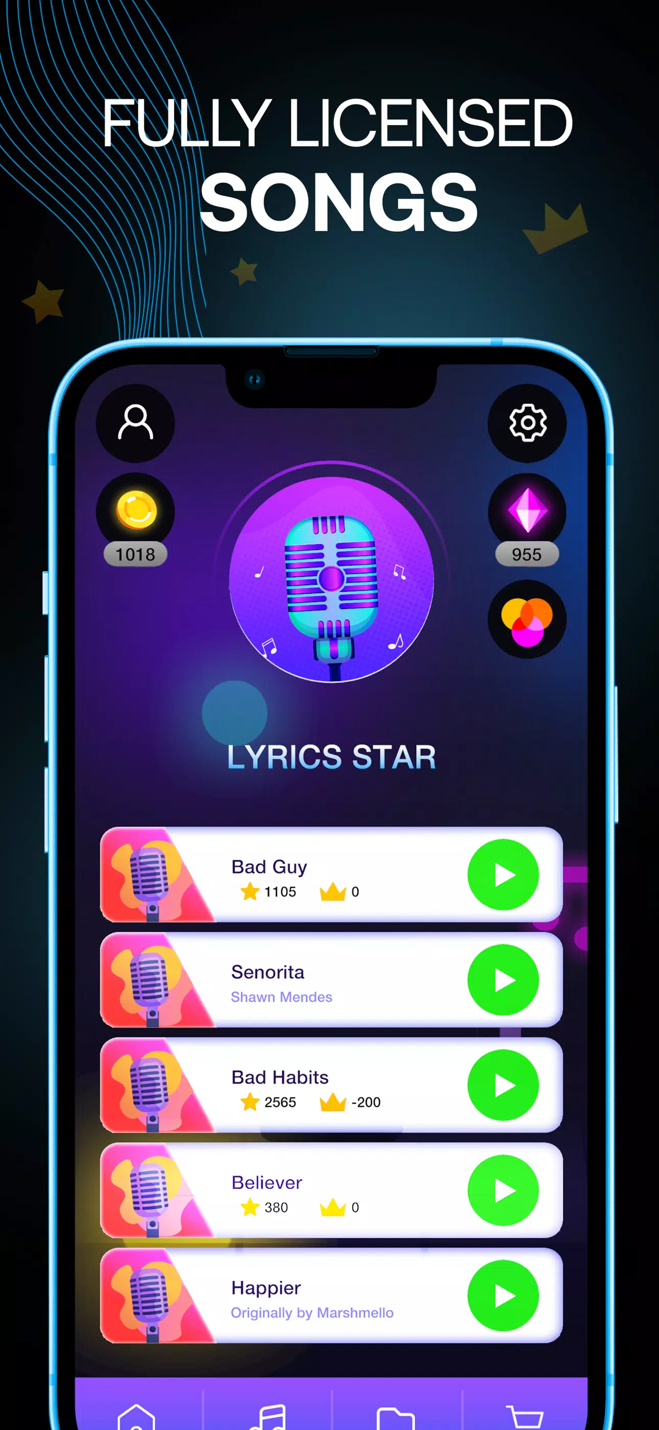 Lyrics Star・Song Lyrics Tiles 스크린샷 4
