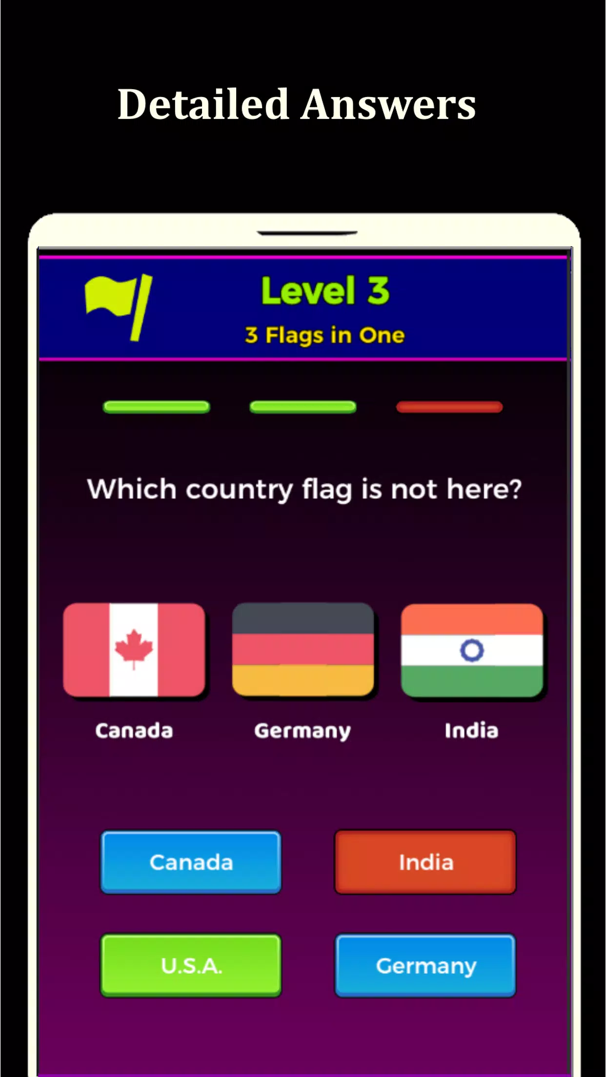 World Flags Quiz Game应用截图第2张