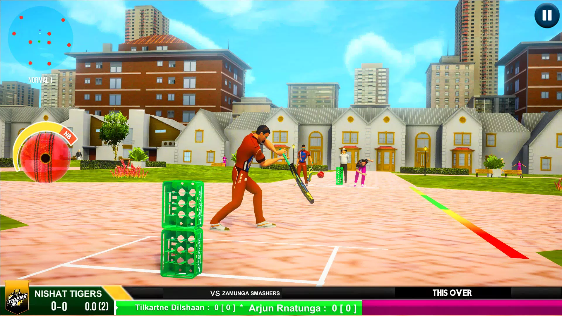 Street Criket-T20 Cricket Game Скриншот 2