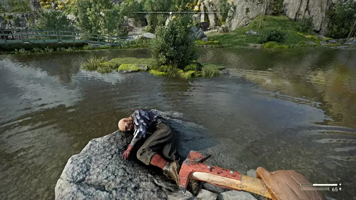 Corpse with free Metal Detector in Atomfall