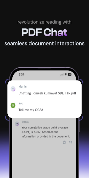 Merlin - Chat with AI Schermafbeelding 3