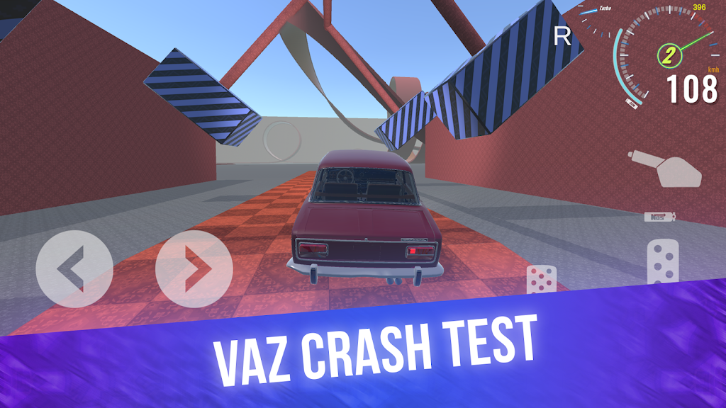 VAZ Car Crash Simulator 2024 Скриншот 3