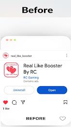 RC Real Like Follower Booster ဖန်သားပြင်ဓာတ်ပုံ 1