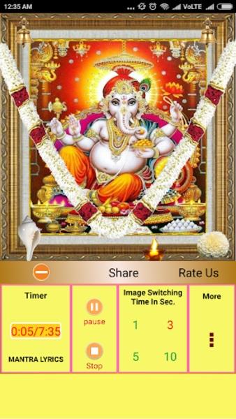 Powerful Ganesh Mantra Ekran Görüntüsü 1