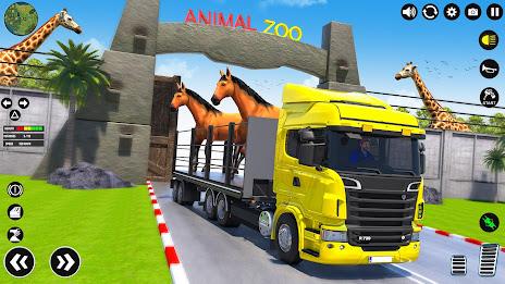 Animal Transport Truck Driving Schermafbeelding 2