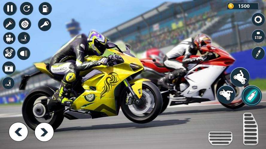 Street Bike Drag Racing Games Capture d'écran 3