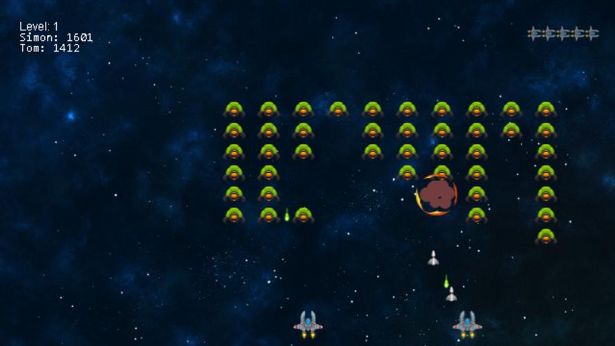 Alien Invaders Скриншот 1