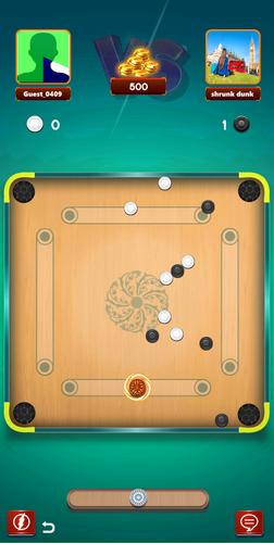 Carrom board game & carom pool Captura de tela 2