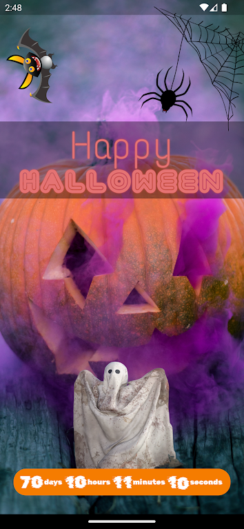 How long until Halloween? Tangkapan skrin 4