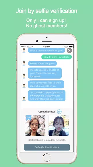 WowU– Face recognition Dating, Meet Singles & Chat Zrzut ekranu 3