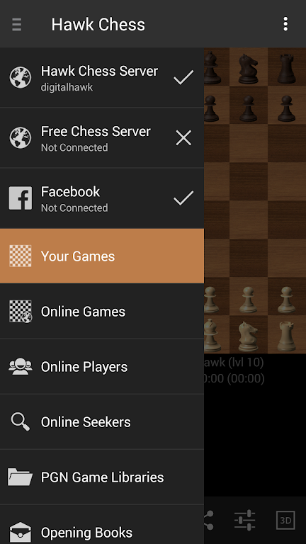 Hawk Chess Free स्क्रीनशॉट 2