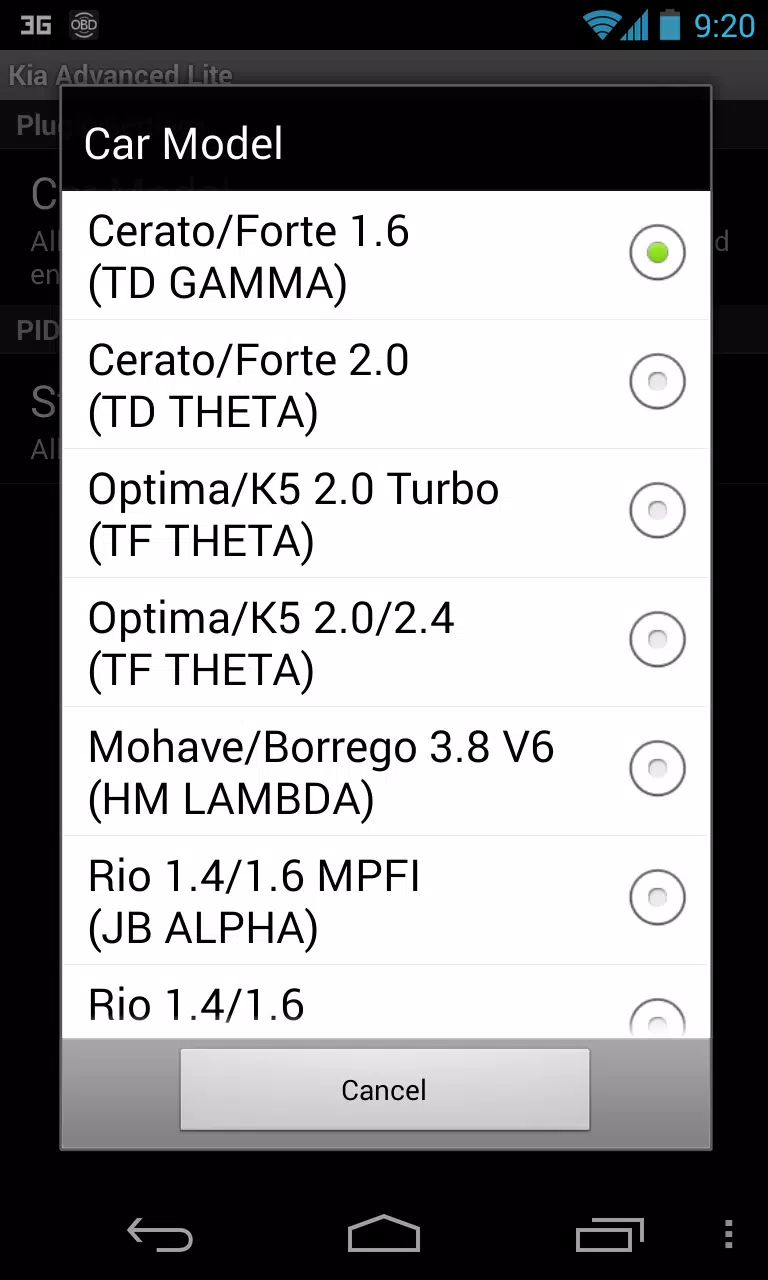 Advanced LT for KIA Screenshot 3