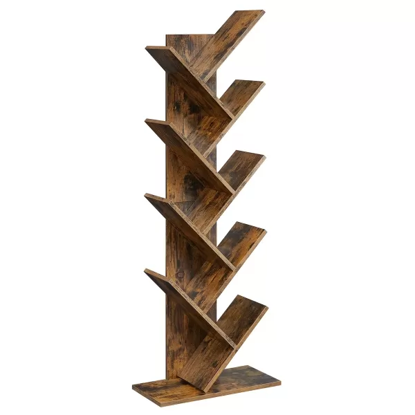 Stylish Trivette Geometric Bookcase