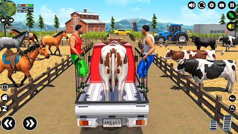 Animal Transport Truck Driving Schermafbeelding 1