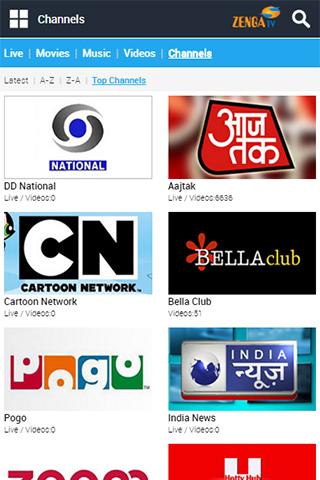 ZengaTV Mobile TV Live TV スクリーンショット 2