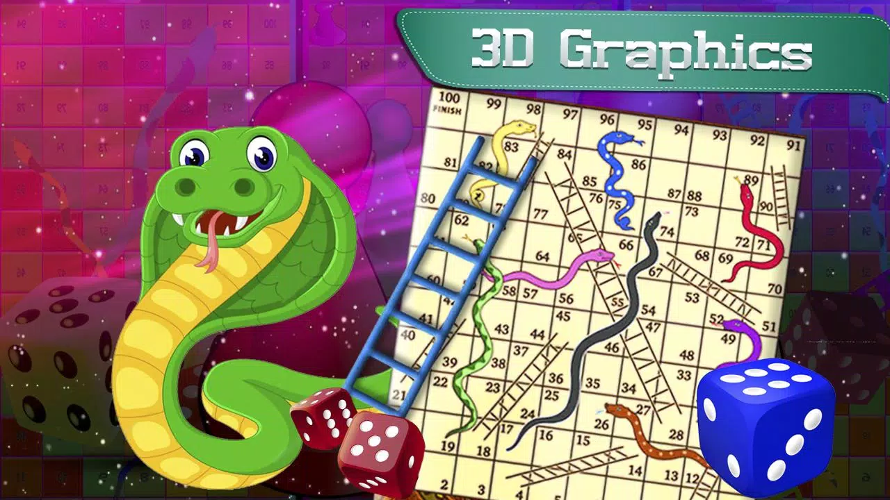 Ludo Snake and Ladder free game スクリーンショット 1