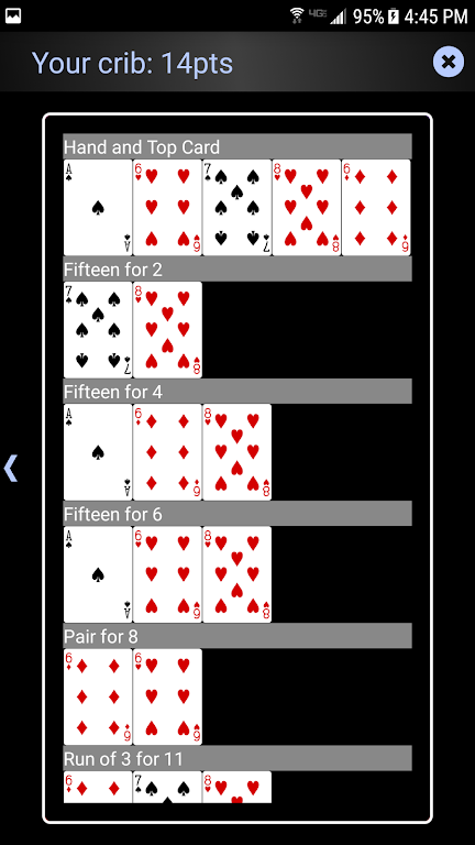 Grandpas Cribbage Schermafbeelding 4