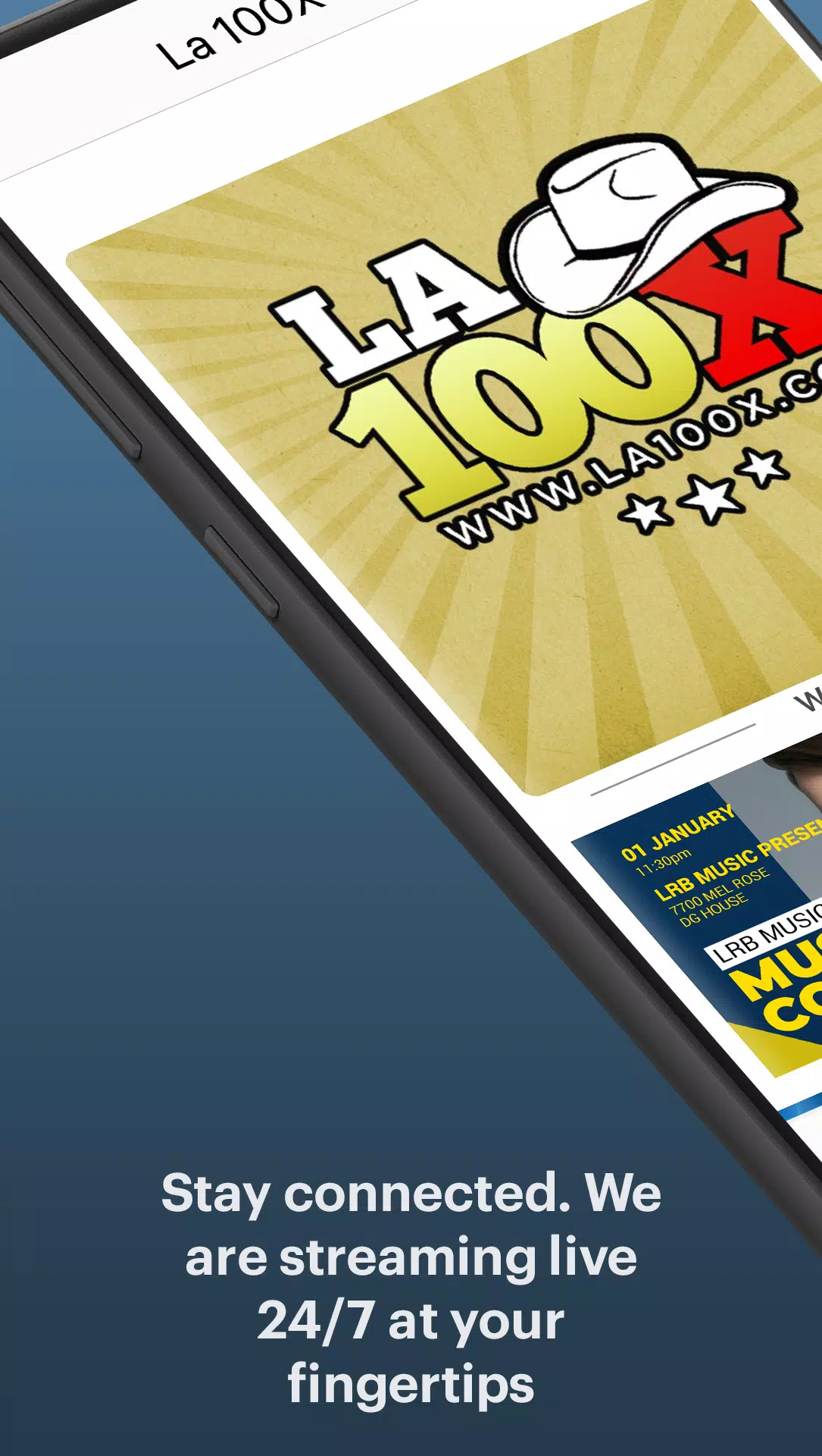 La 100X Radio Screenshot 2