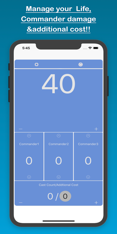 Life Counter for Commander Ekran Görüntüsü 2