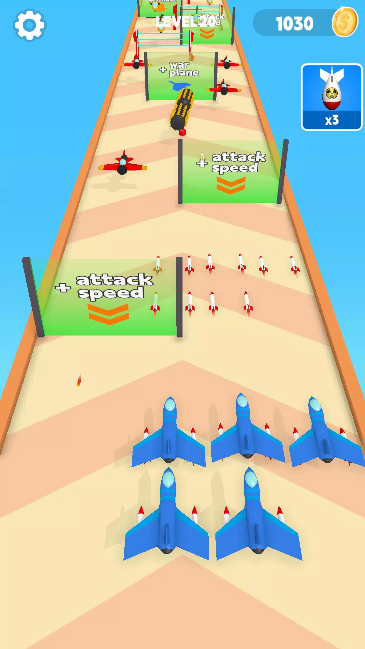 Schermata Warplane VS Tank:Shooting Game 4
