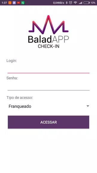 BaladAPP Check-In Screenshot 1