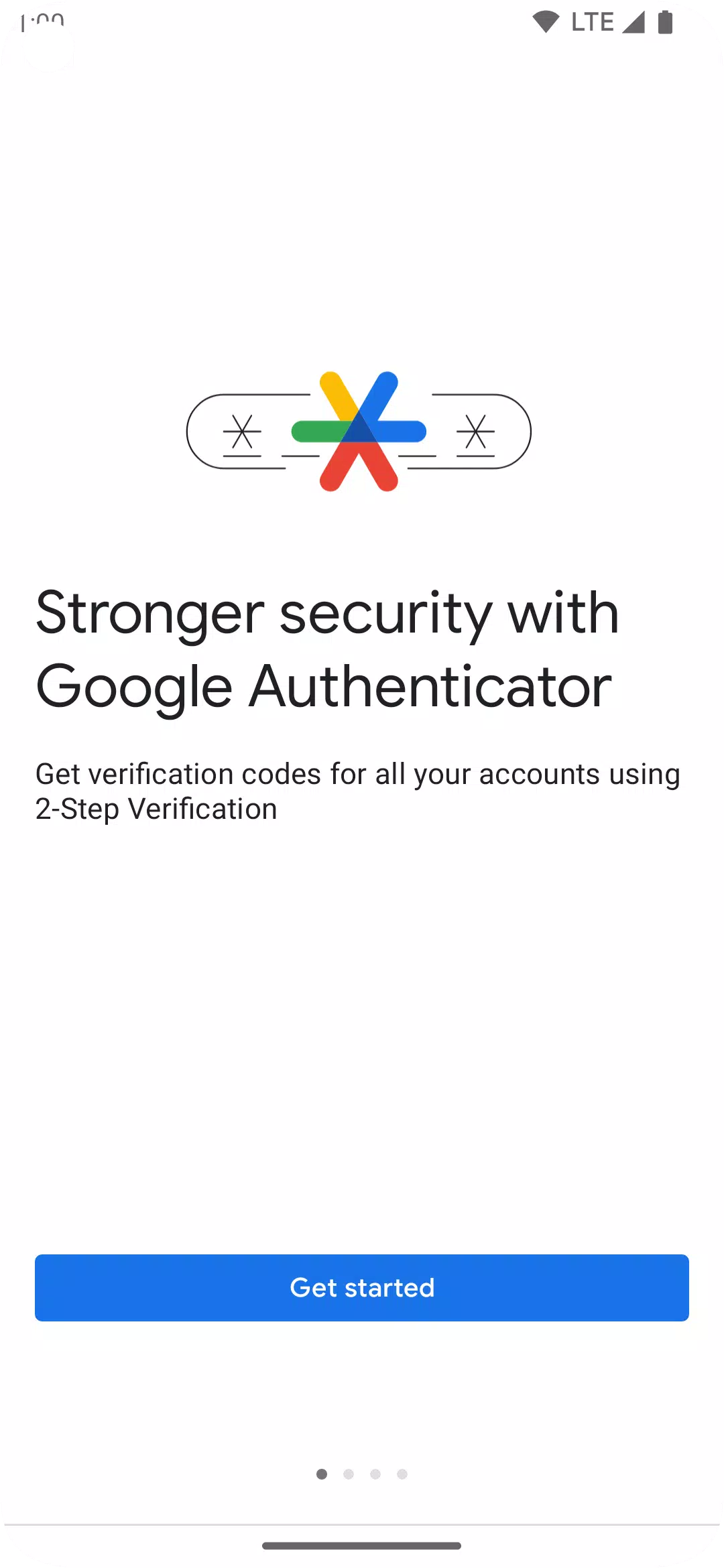 Google Authenticator ภาพหน้าจอ 1