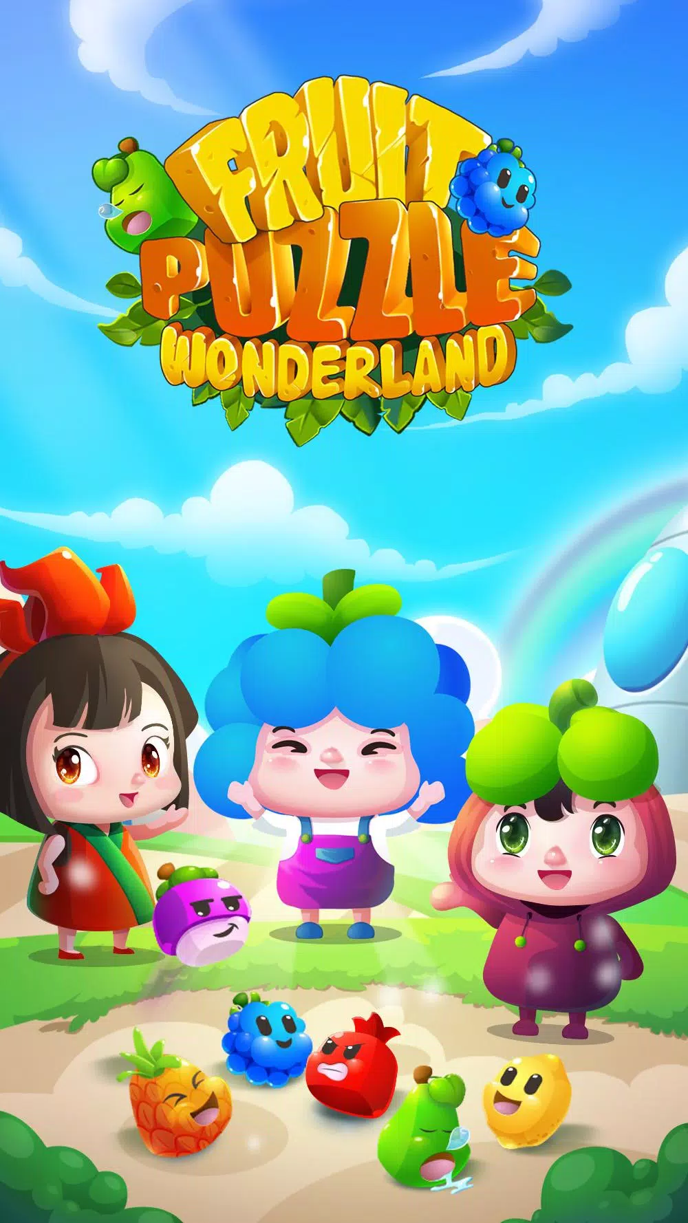 Fruit Puzzle Wonderland Скриншот 1