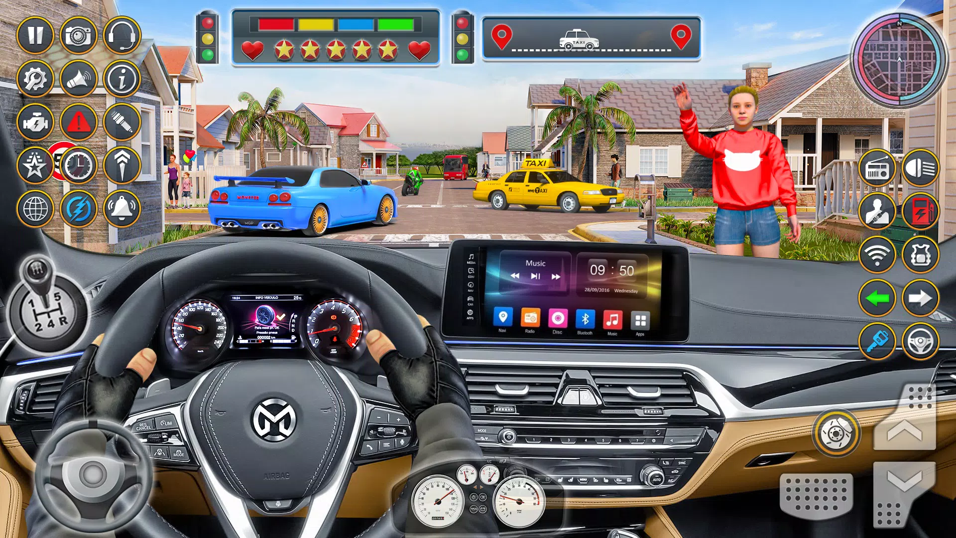 City Taxi Simulator स्क्रीनशॉट 3