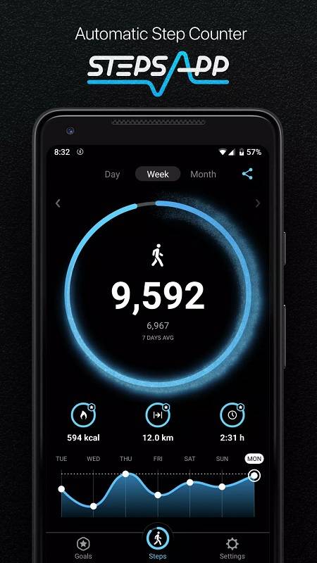 StepsApp 計步器應用截圖第1張