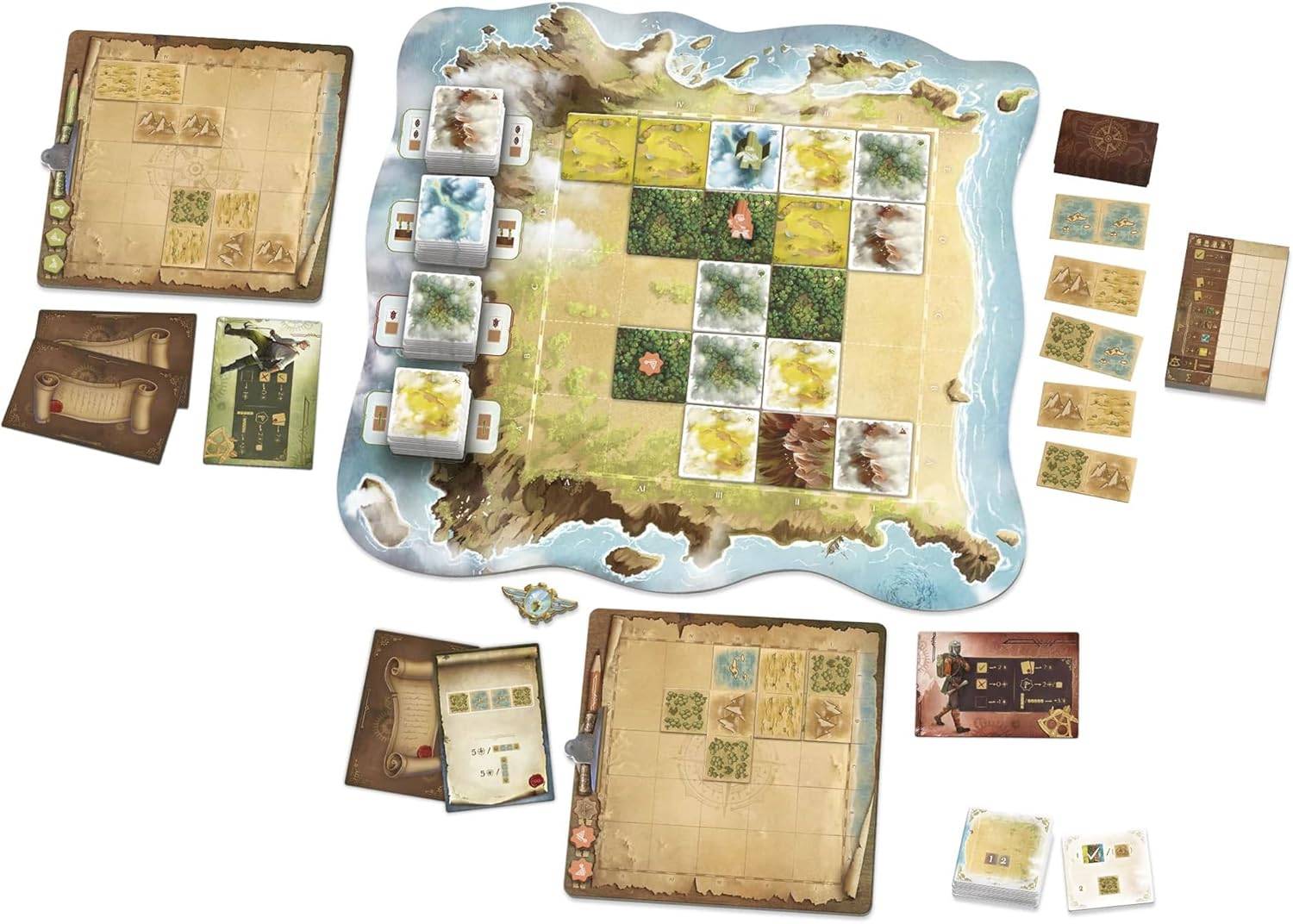 Maps of Misterra gameplay components