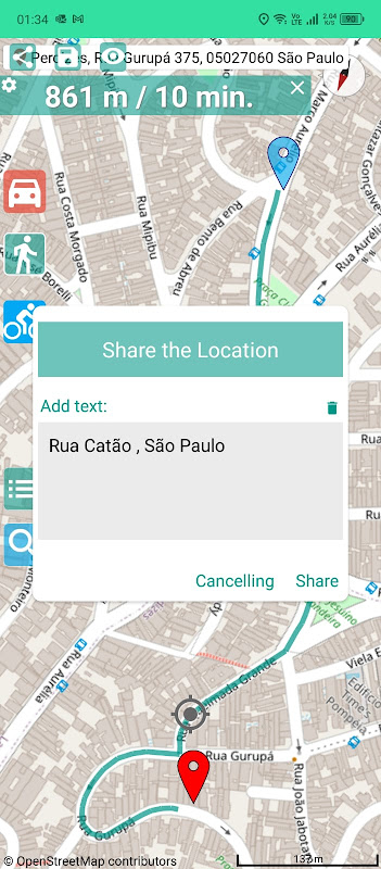 My Map - Online Navigation Screenshot 2