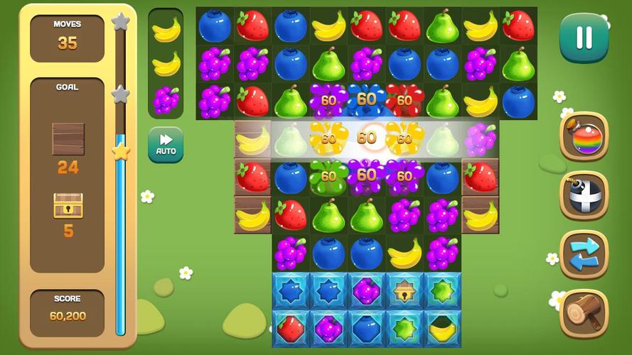 Fruits Match King Captura de pantalla 1