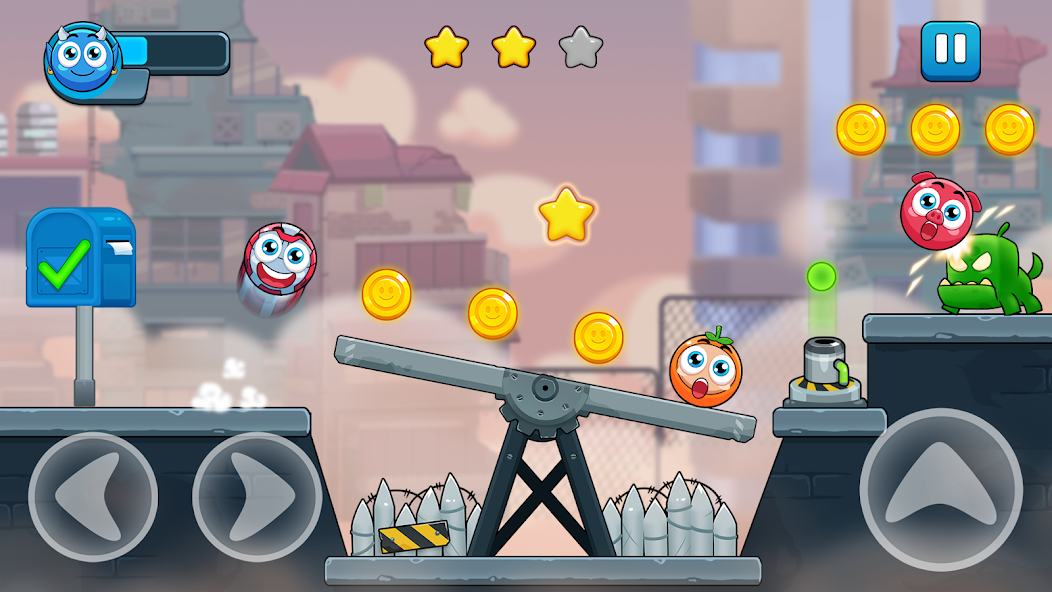 Ball Hero: Zombie city Mod ภาพหน้าจอ 1