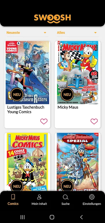 Swoosh Comics Tangkapan skrin 1