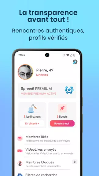 Spreedl : Video Dating Capture d'écran 3