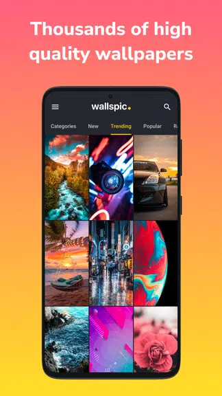 Wallpapers 4K, HD Backgrounds應用截圖第1張