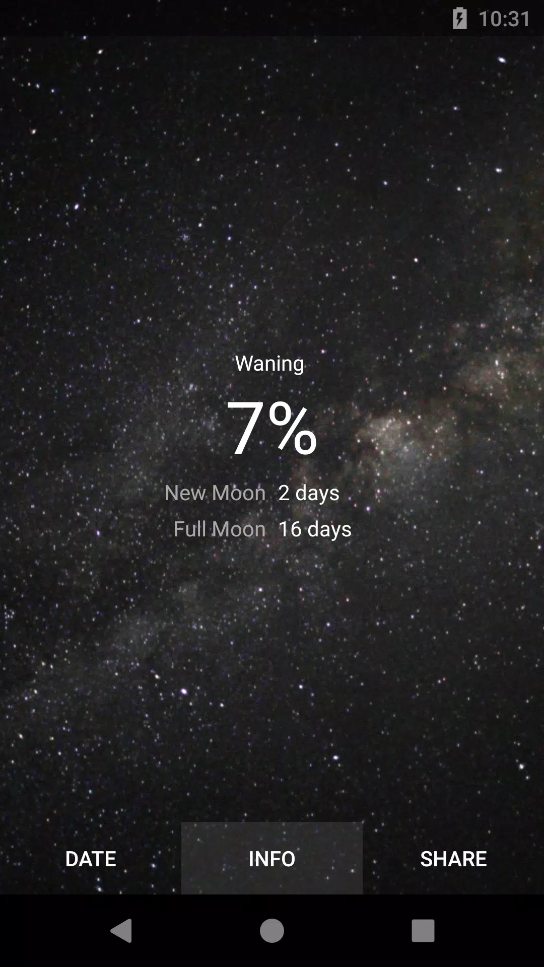 MOON - Current Moon Phase Schermafbeelding 2