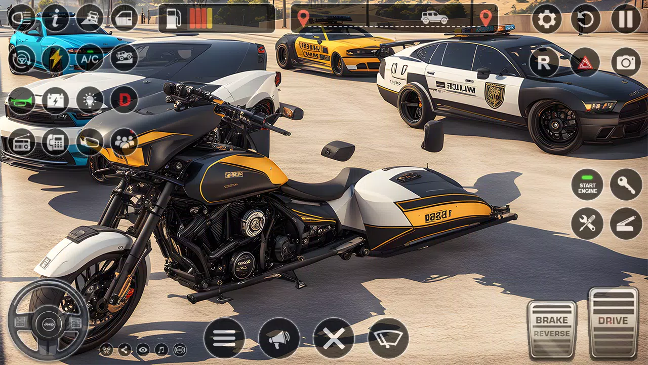 Luxury Police Car Parking Game應用截圖第3張