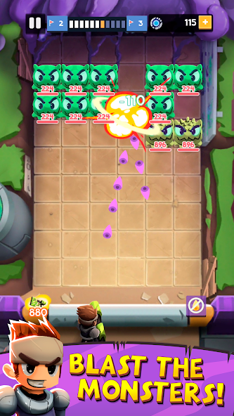 Gun Blast: Bricks Breaker! 스크린샷 1