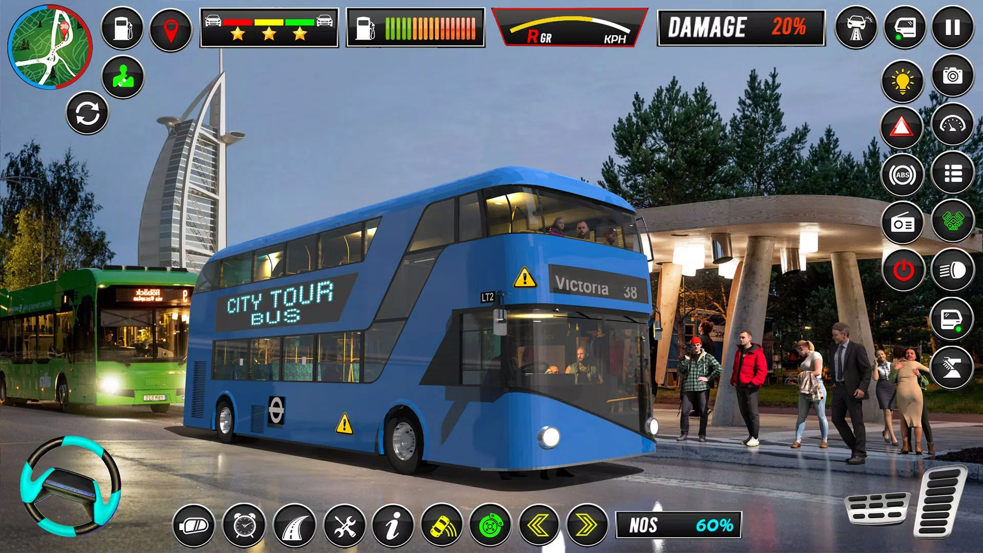 Real Bus Simulator Coach Bus ဖန်သားပြင်ဓာတ်ပုံ 4