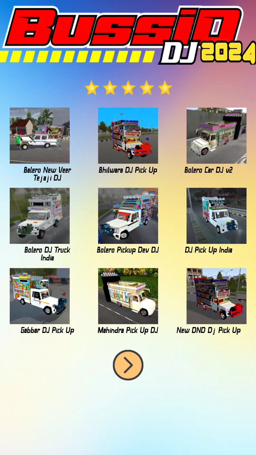 Mod Bussid DJ 2024應用截圖第2張