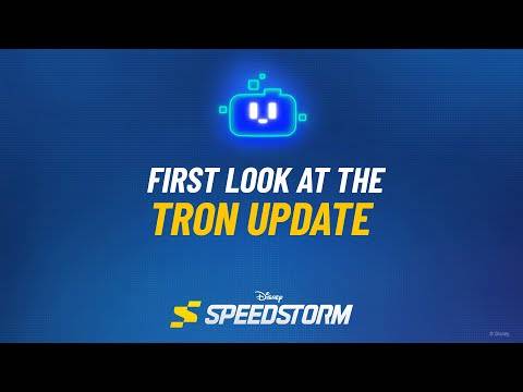 Disney SpeedStorm Season 12 - Tron: Tron: Trance Themed