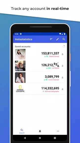 Instastatistics - Live Followe应用截图第1张