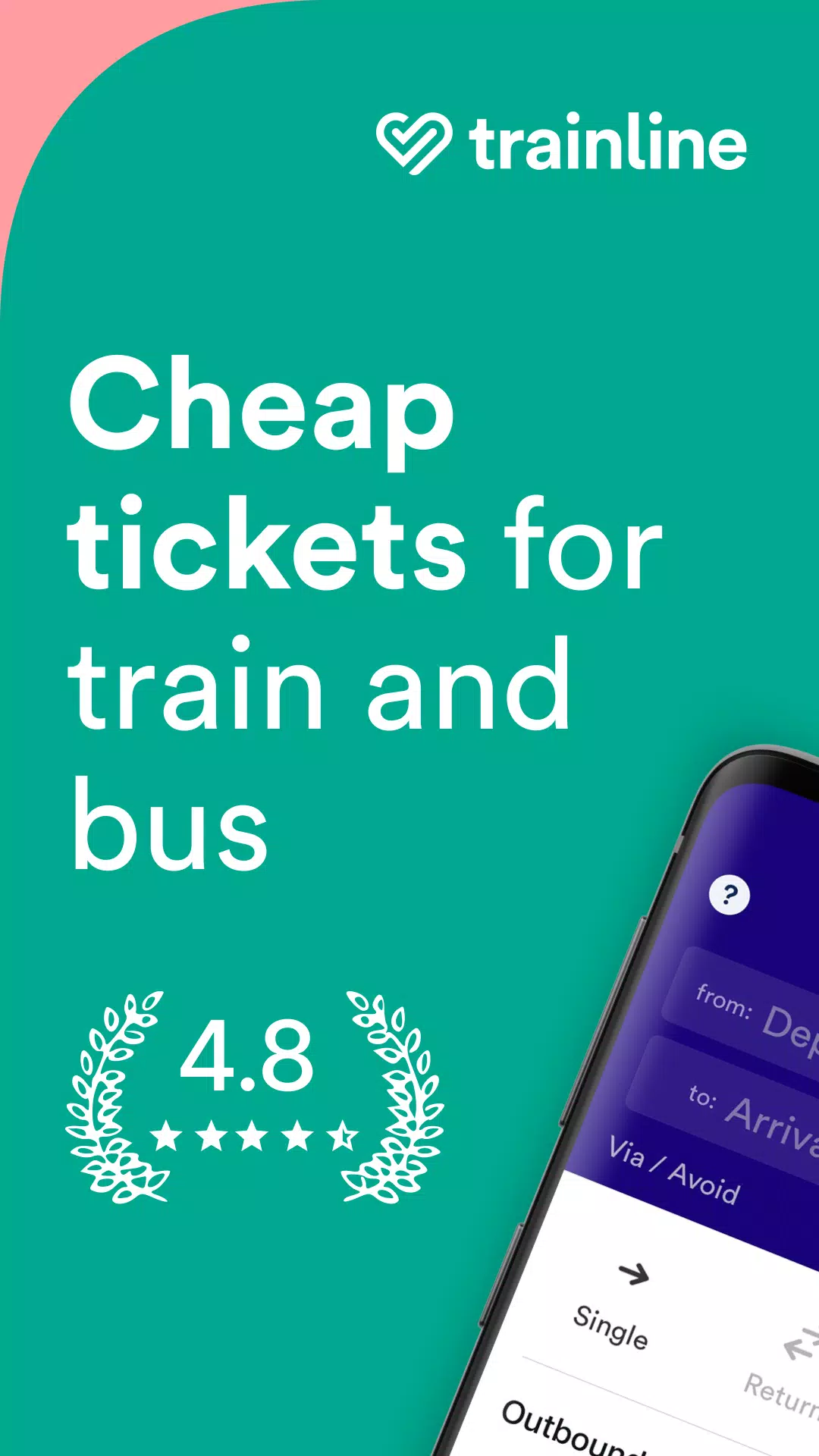 Trainline: Train travel Europe 스크린샷 1